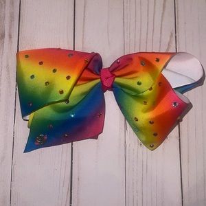 Jojo rainbow hair bow